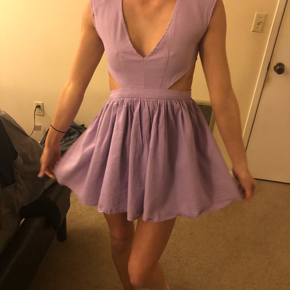 Purple Tobi dress